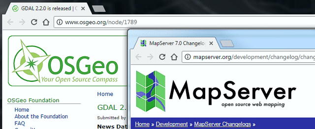 GDAL_MapServer_Releases_1