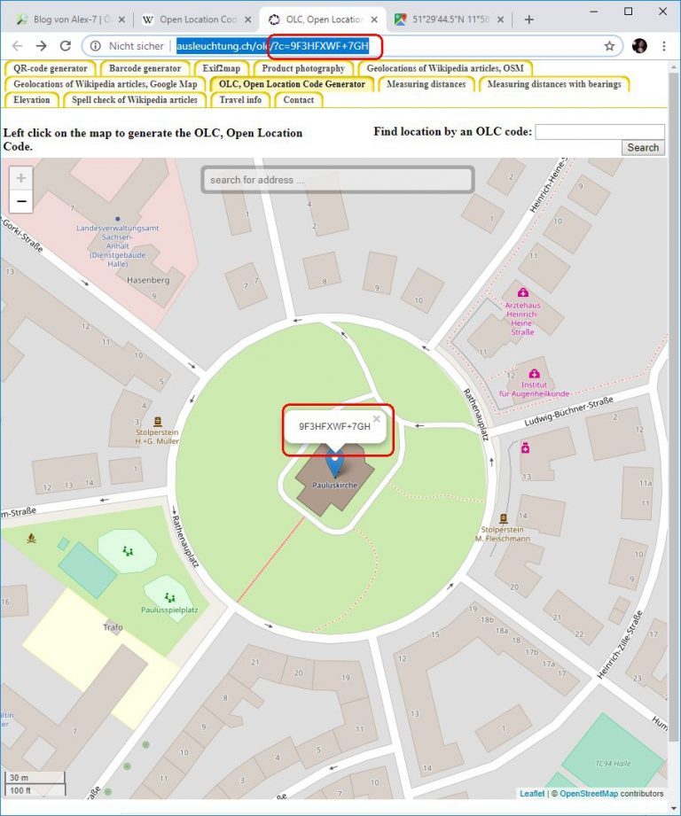 OLC – Open Location Code | #geoObserver