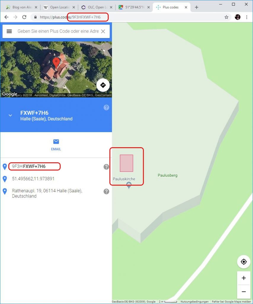 OLC – Open Location Code | #geoObserver