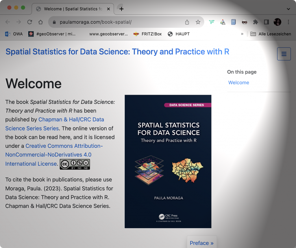 Buchtipp: „Spatial Statistics for Data Science: Theory and Practice ...